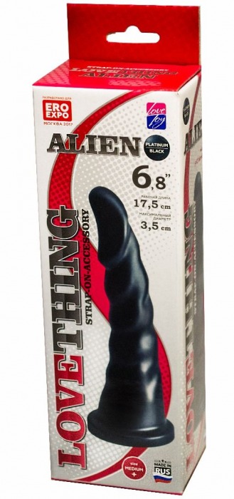 Насадка для трусиков харнесс Alien - 17,5 см. - LOVETOY (А-Полимер) - купить с доставкой в Златоусте