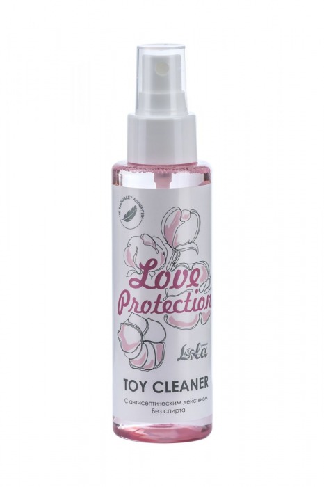 Гигиенический антисептический лосьон Toy cleaner - 110 мл. - Lola Games - купить с доставкой в Златоусте