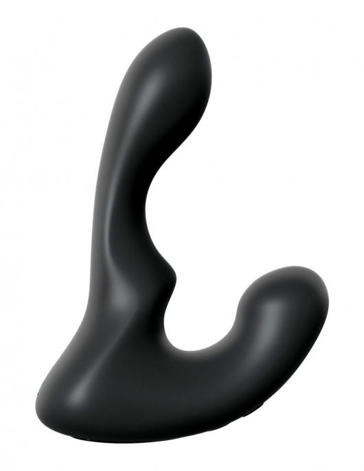 Черный анальный вибростимулятор P-Spot Milker - 14 см. - Pipedream - в Златоусте купить с доставкой